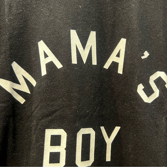 Boys short sleeve tshirt black - MAMA’S BOY size XL 14 - Children’s Place - Picture 3 of 5